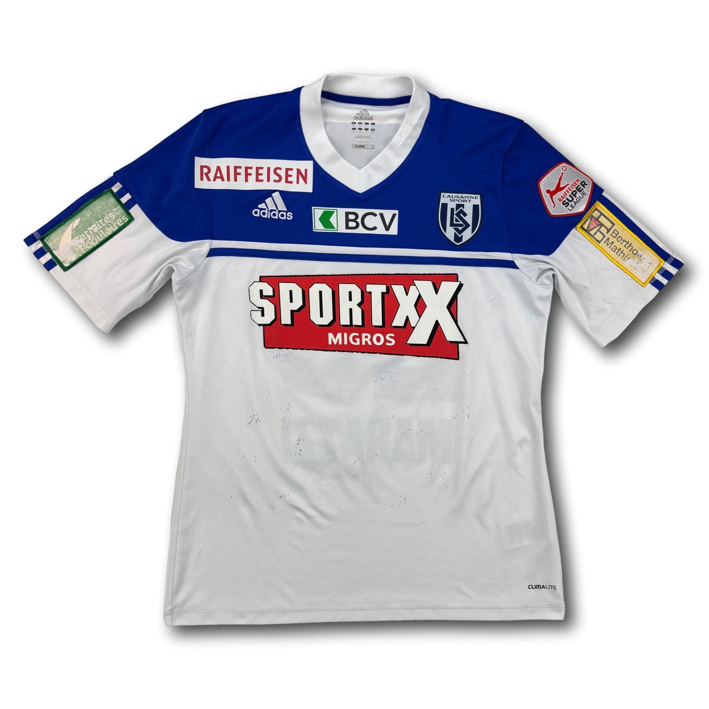 Lausanne-Sport - 2012-13 - Matchworn - Heim - M - adidas - Marazzi #20