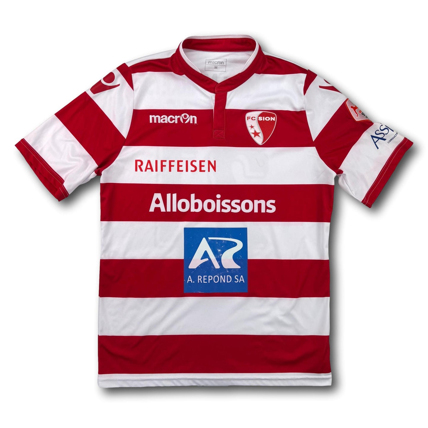 FC Sion - 2020-21 - Matchworn - Domicile - M - Macron - Iapichino #21