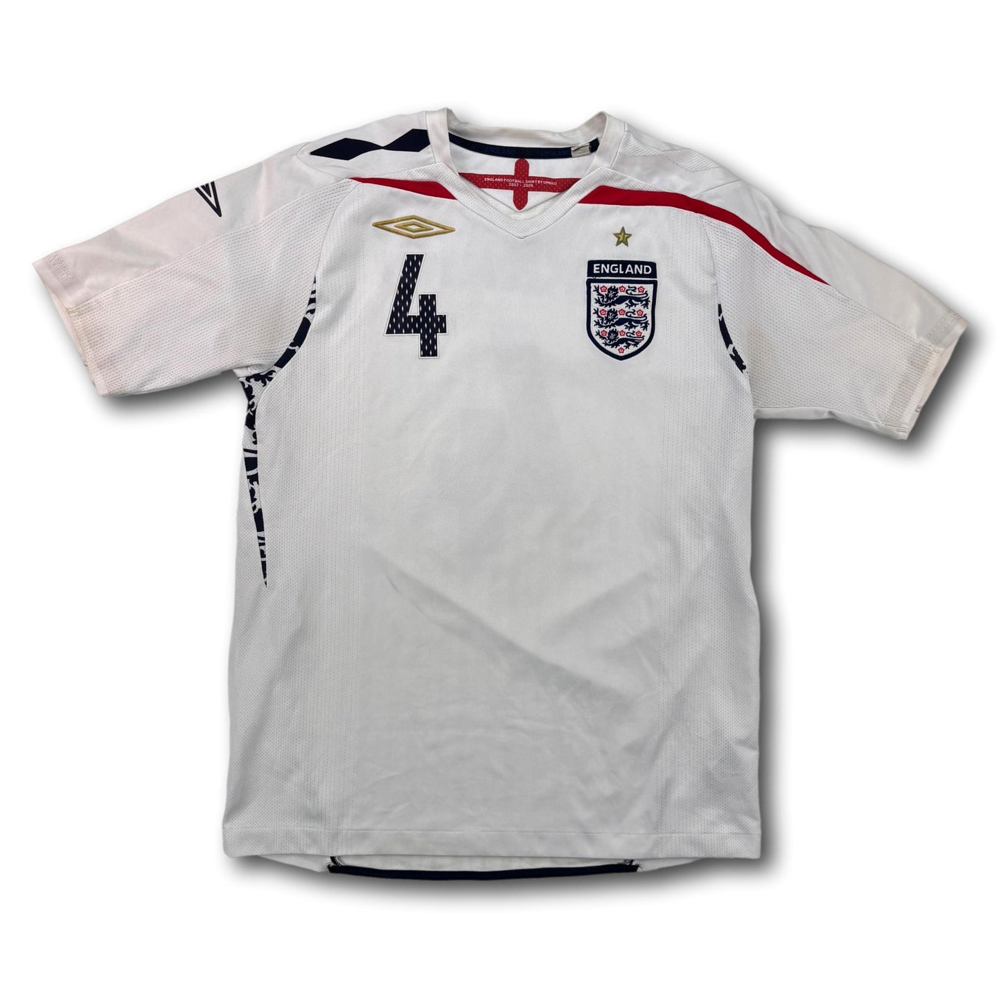 England - 2007-08 - Heim - M - Umbro - Gerrard #4