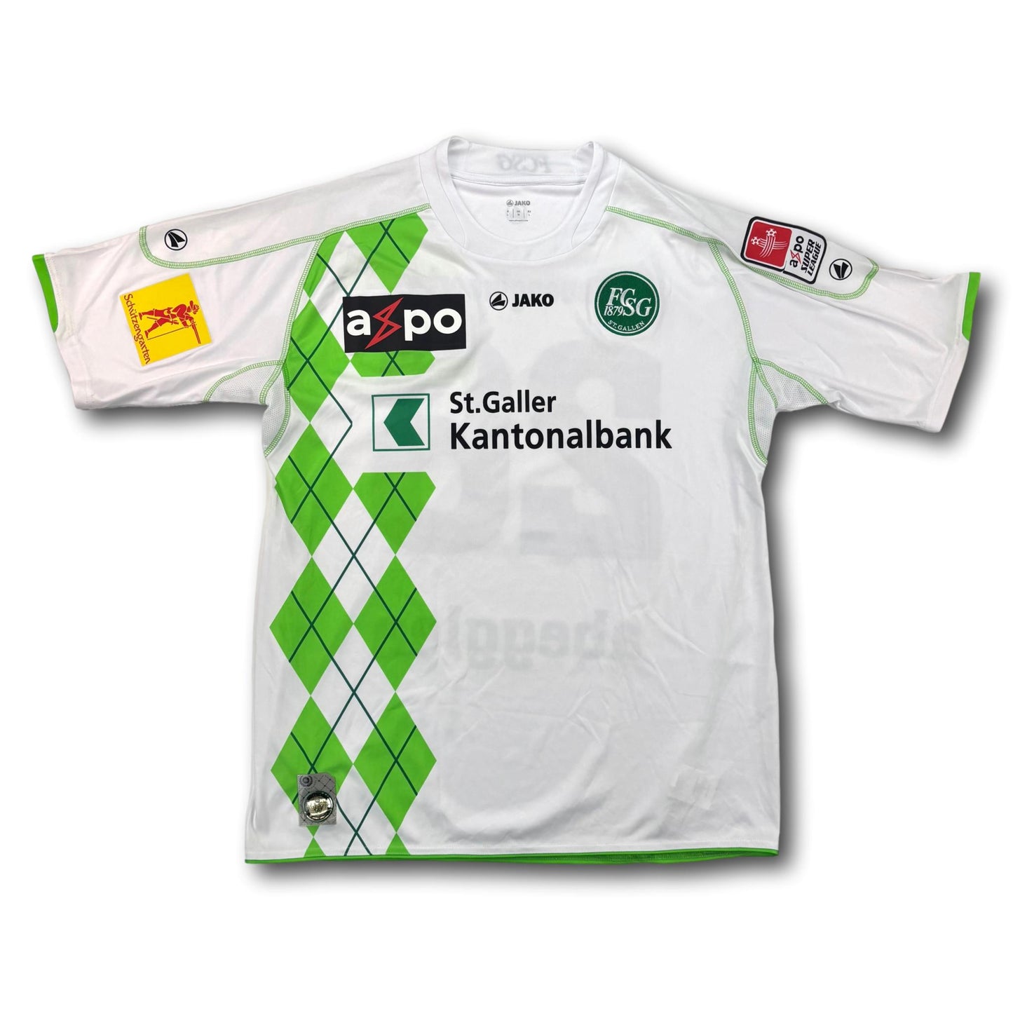 FC St. Gallen - 2011-12 - Matchworn - Away - L - Jako - Abegglen #26