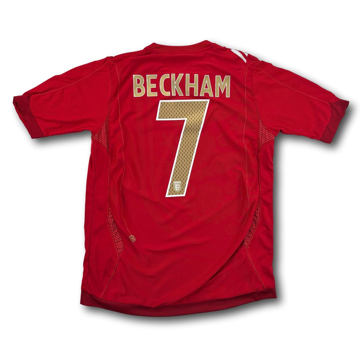 Angleterre - 2006-08 - Extérieur - S - Umbro - Beckham #7