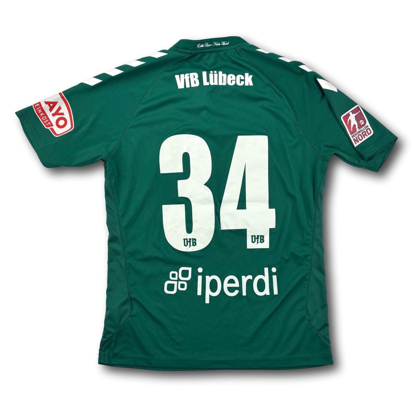 VfB Lübeck - 2021-22 - Matchworn - Heim - M - Hummel - #34