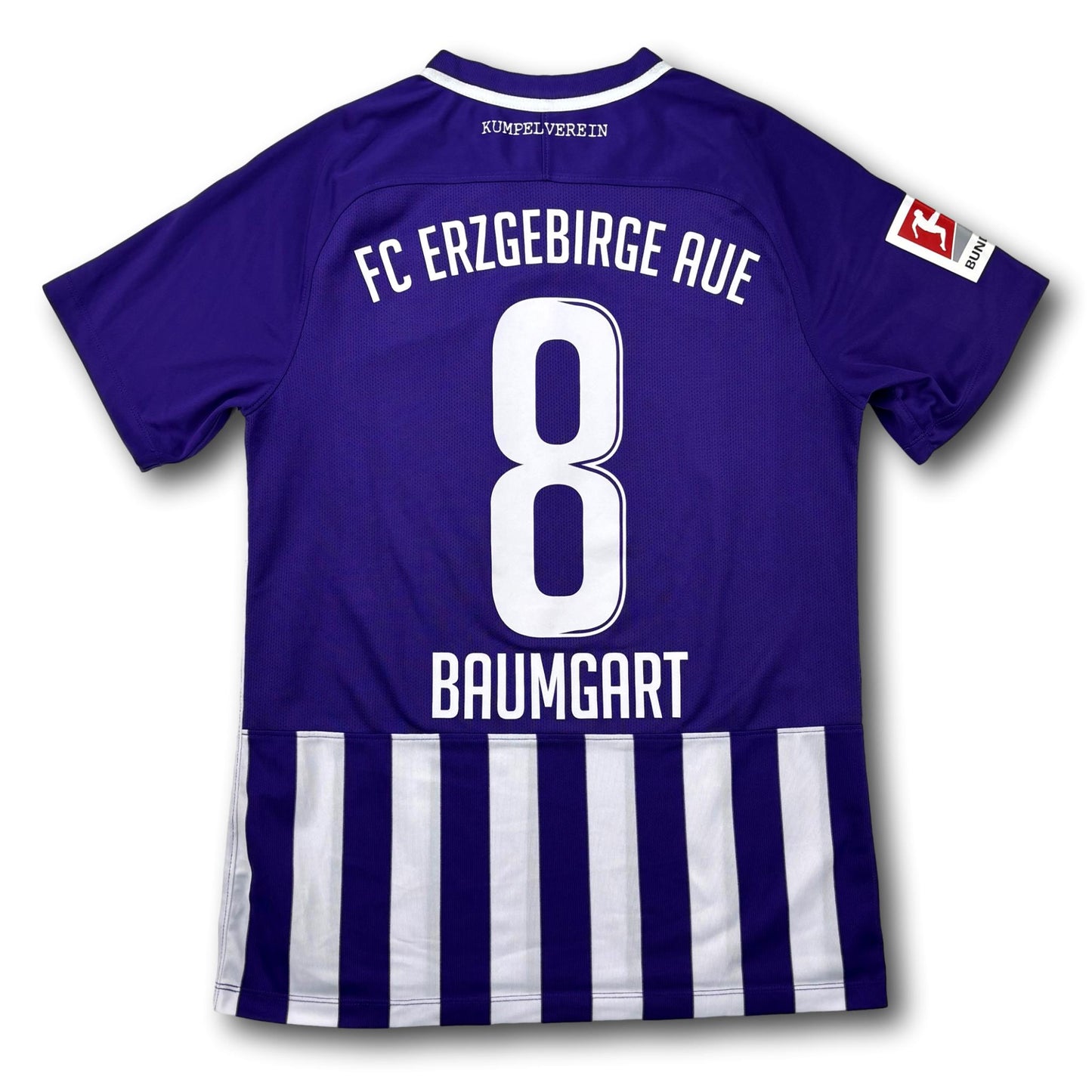 FC Erzgebirge Aue - 2021-22 - Matchworn - Heim - M - Nike - Baumgart #8