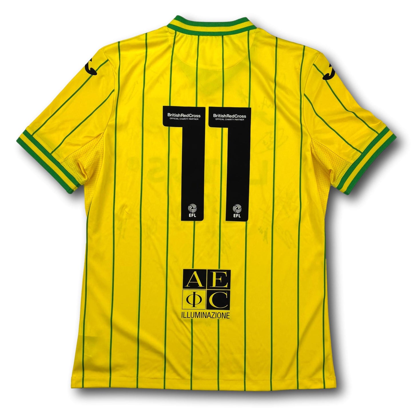 Norwich City - 2022-23 - Heim - M - Joma - #11 - signiert