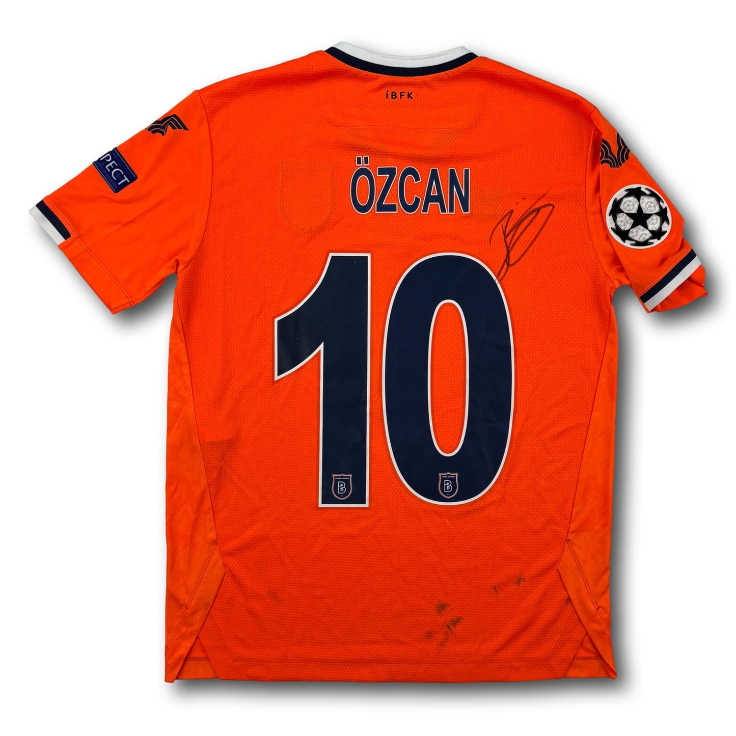 Istanbul Başakşehir - 2020-21 - Matchworn - Heim - M - Bilcee - Özcan #10 - signiert