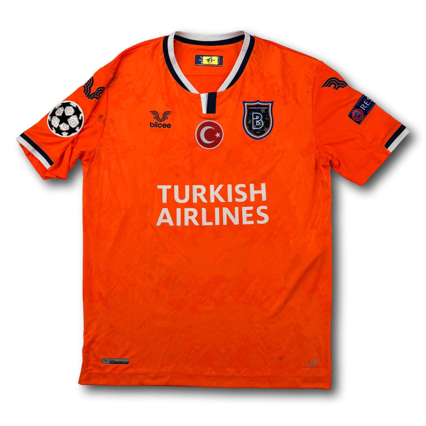 Istanbul Başakşehir - 2020-21 - Matchworn - Heim - M - Bilcee - Özcan #10 - signiert