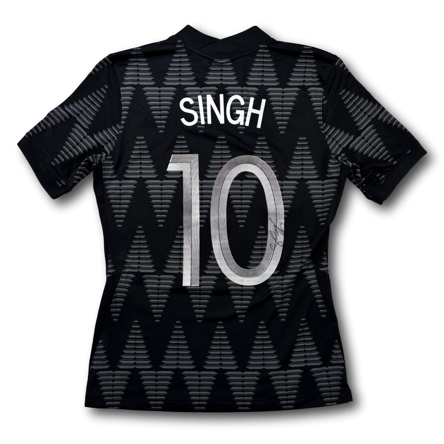 Neuseeland - 2020-21 - Matchworn - Auswärts - M - Nike - Singh #10 - signiert