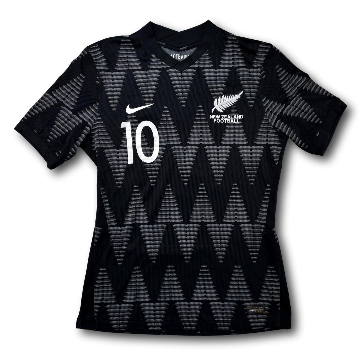 Neuseeland - 2020-21 - Matchworn - Auswärts - M - Nike - Singh #10 - signiert