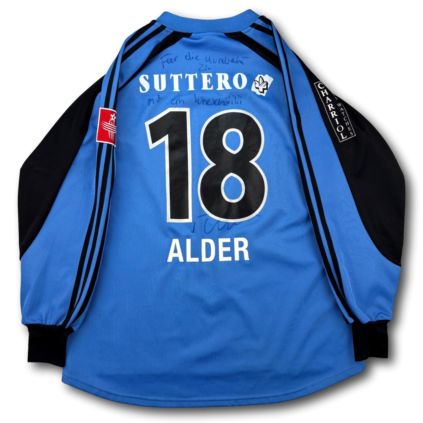 FC St. Gallen - 1998-99 - Matchworn - Torhüter - XL - adidas - Alder #18 - signiert