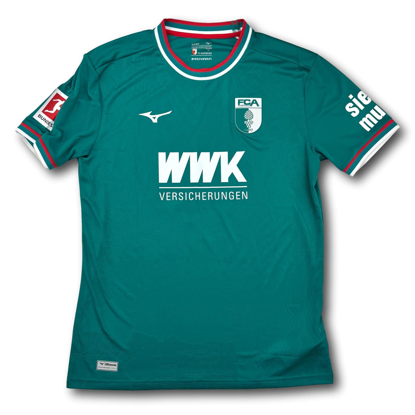 FC Augsburg - 2024-25 - Auswärts - XL - Mizuno - Uduokhai #19