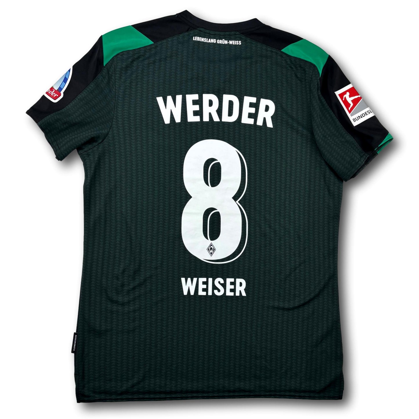 Werder Bremen - 2021-22 - Matchworn - Drittes - L - Umbro - Weiser #8