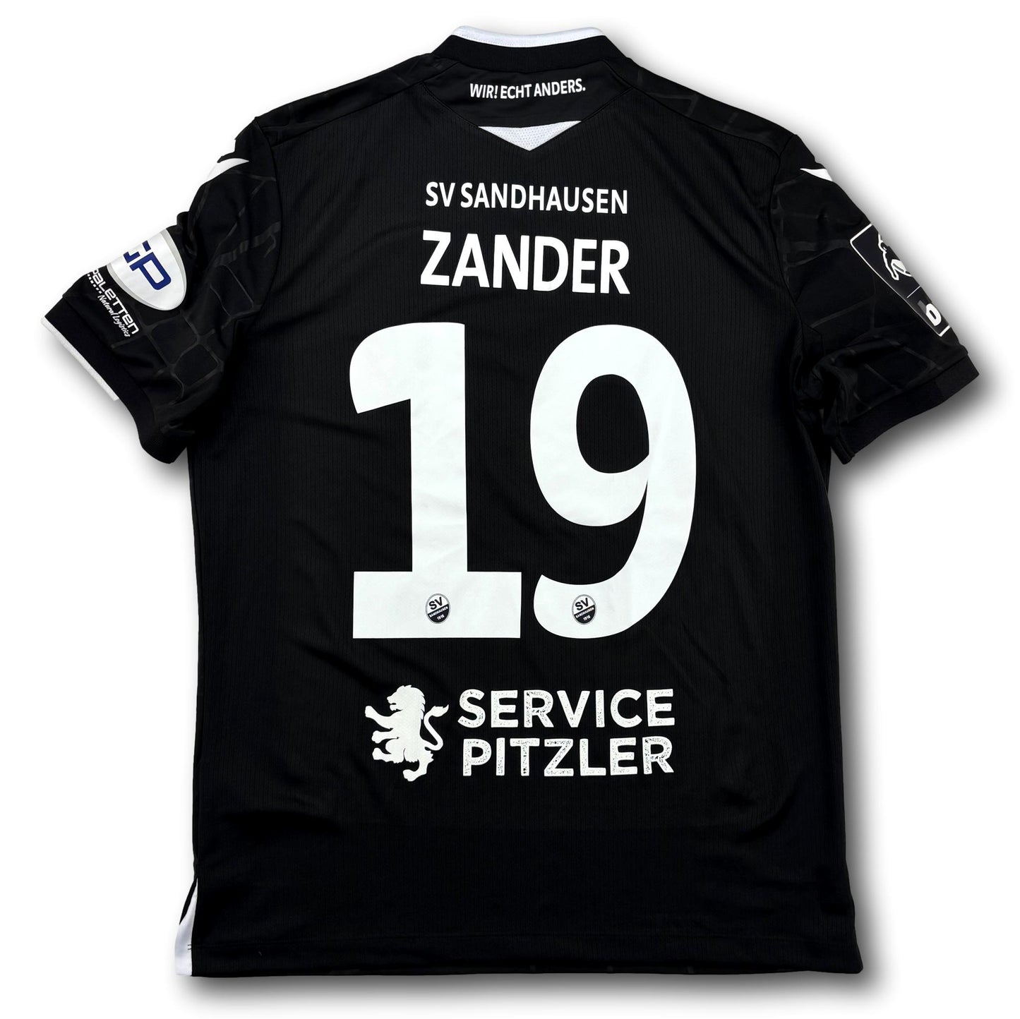 SV Sandhausen - 2023-24 - Matchworn - Auswärts - L - Macron - Zander #19