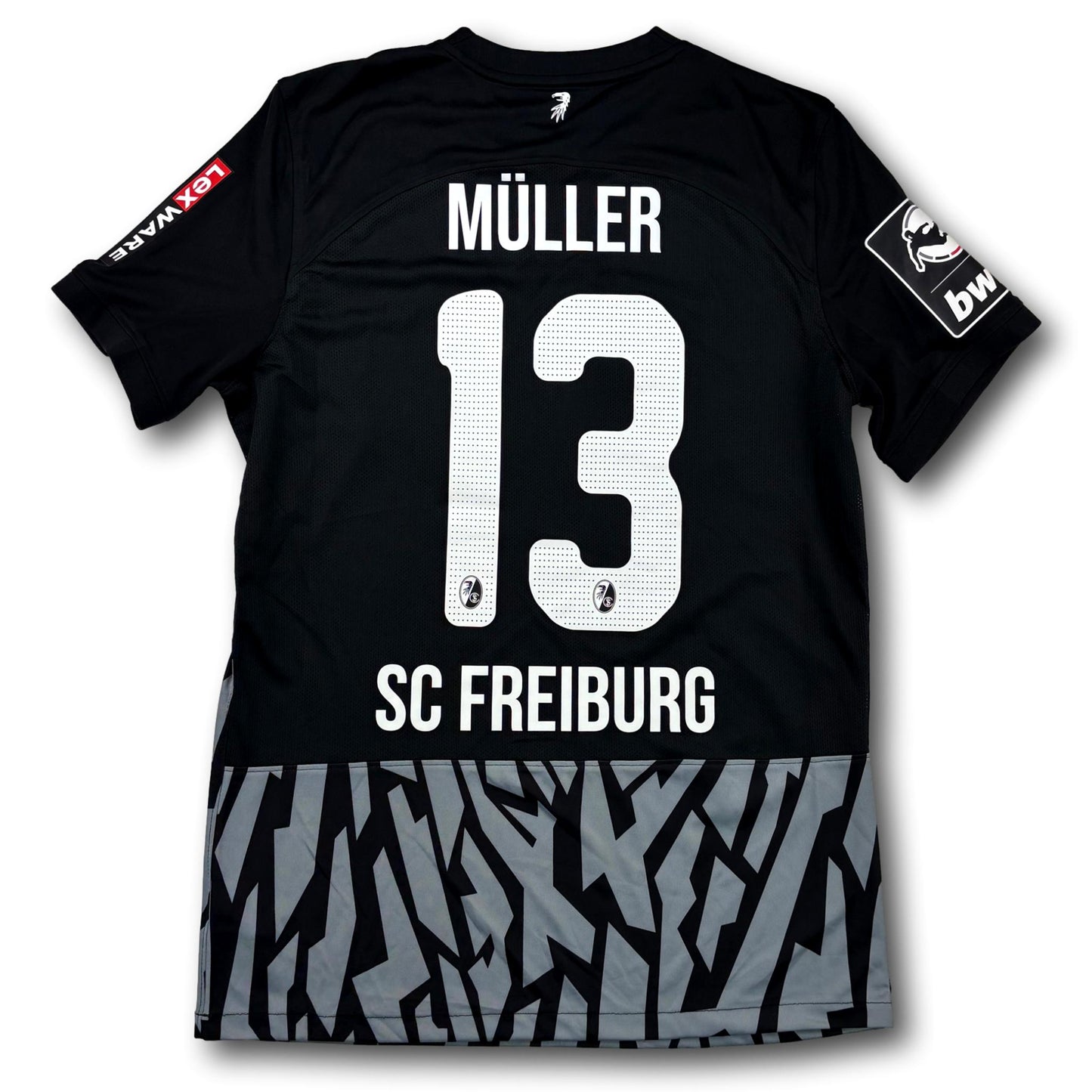 SC Freiburg - 2023-24 - Matchworn - Auswärts - L - Nike - Müller #13