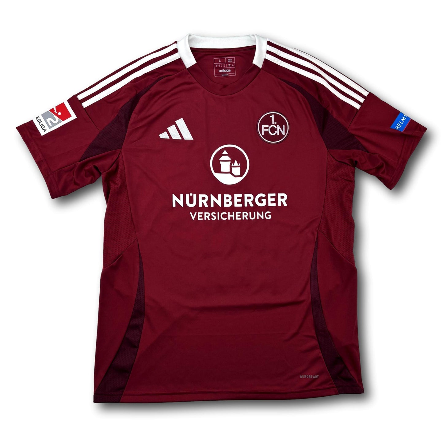 1. FC Nürnberg - 2024-24 - Matchworn - Heim - L - adidas - Serra #23