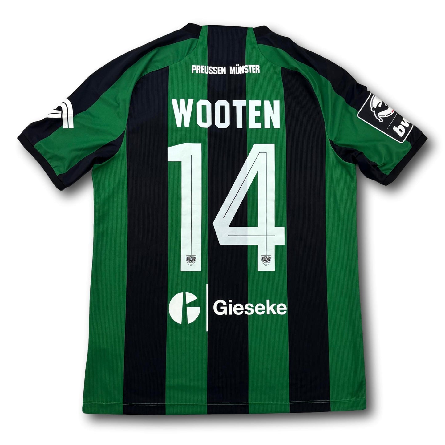 FC Preussen Münster - 2023-24 - Matchworn - Heim - L - Jako - Wooten #14