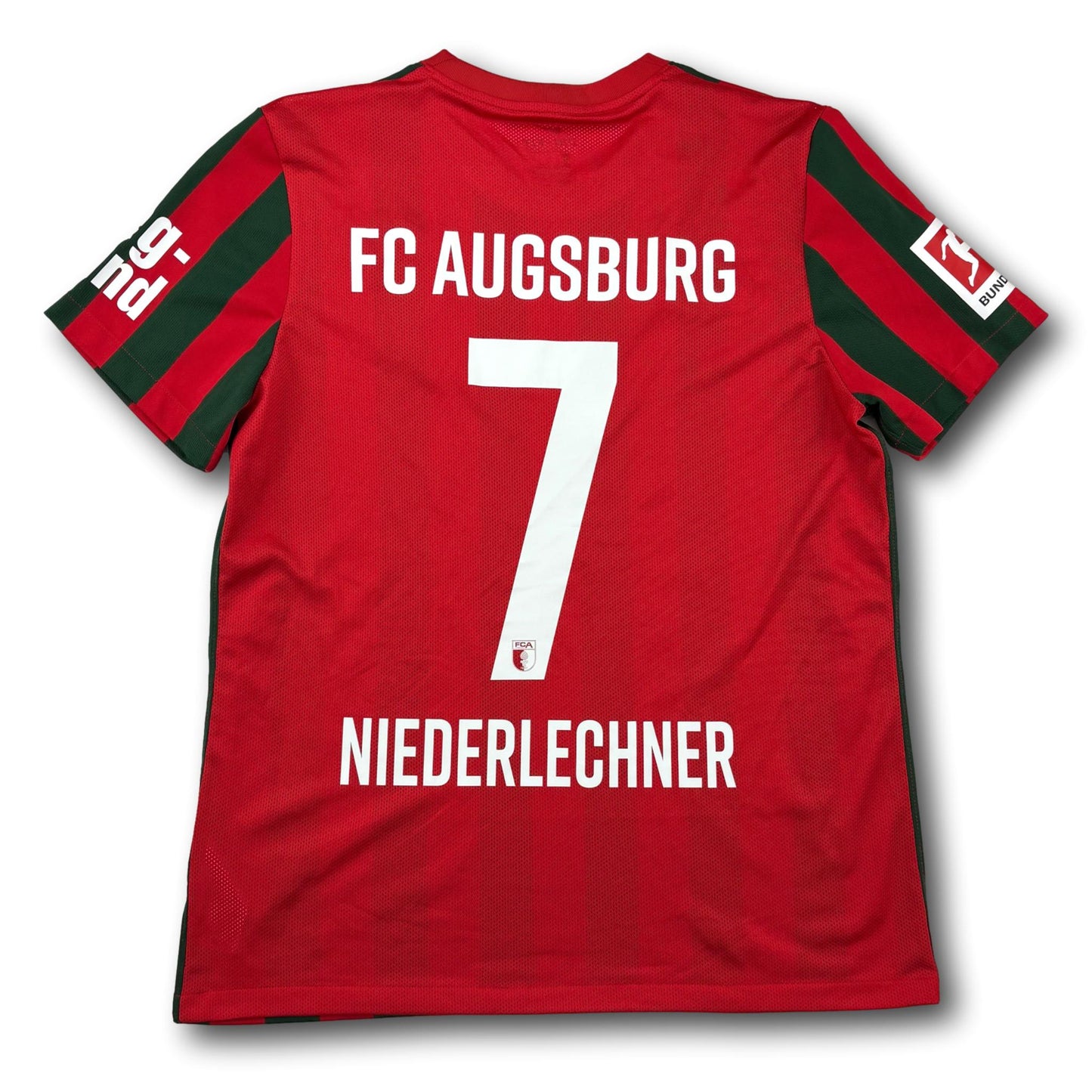 FC Augsburg - 2021-22 - Matchworn - Heim - L - Nike - Niederlechner #7