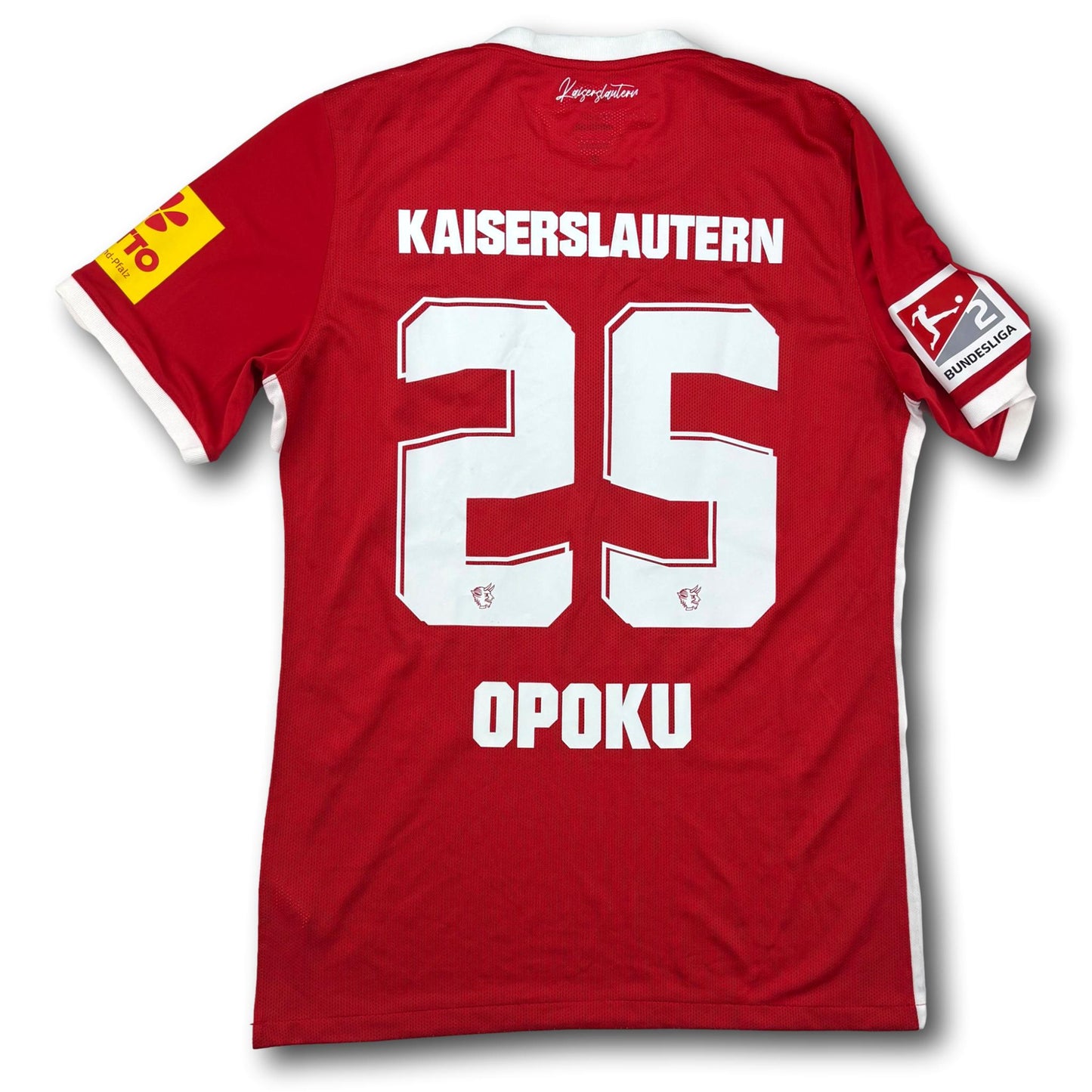 1. FC Kaiserslautern - 2023-24 - Matchworn - Heim - L - Nike - Opoku #25