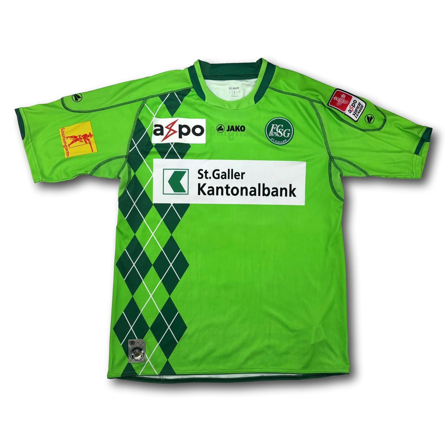 FC St. Gallen - 2010-11 - Heim - L - Jako - Thomas #43