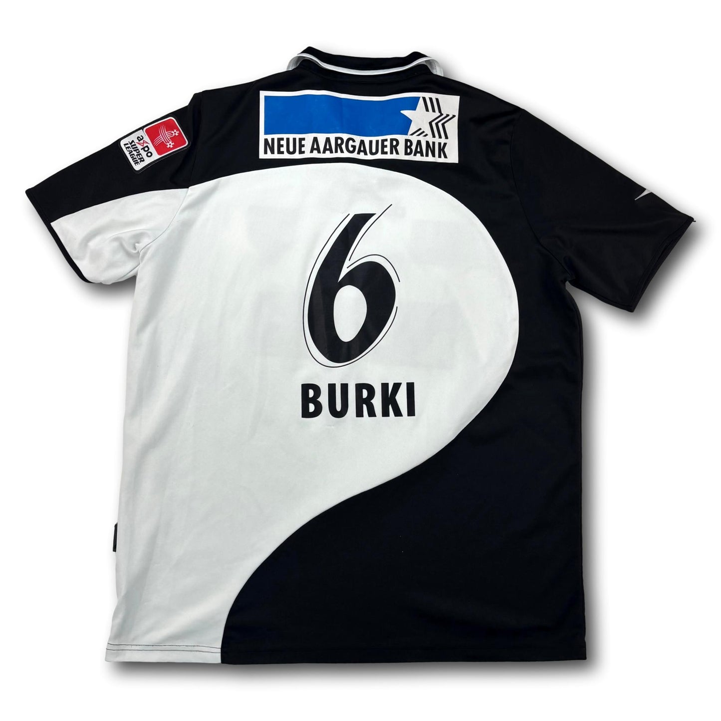 FC Aarau - 2009-10 - Matchworn - Heim - XL - Diadora - Burki #6