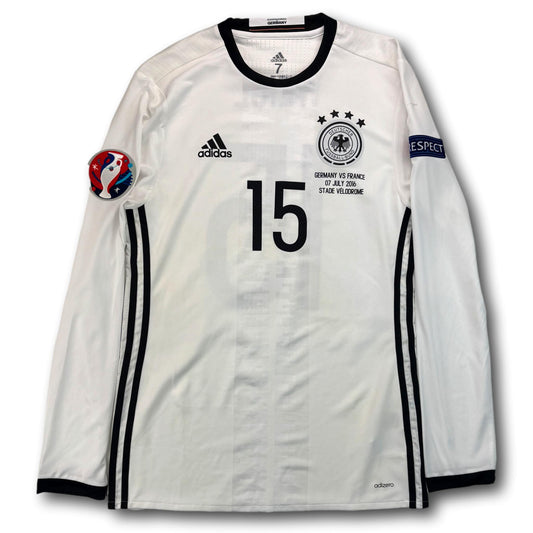 Deutschland - 2016-17 - Matchworn - Heim - adidas - Weigl #15