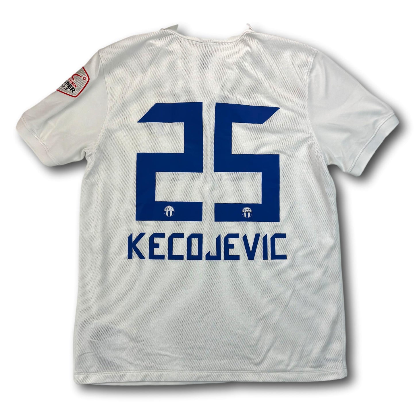 FC Zürich - 2014-15 - Matchworn - Heim - L - Nike - Kecojevic #25