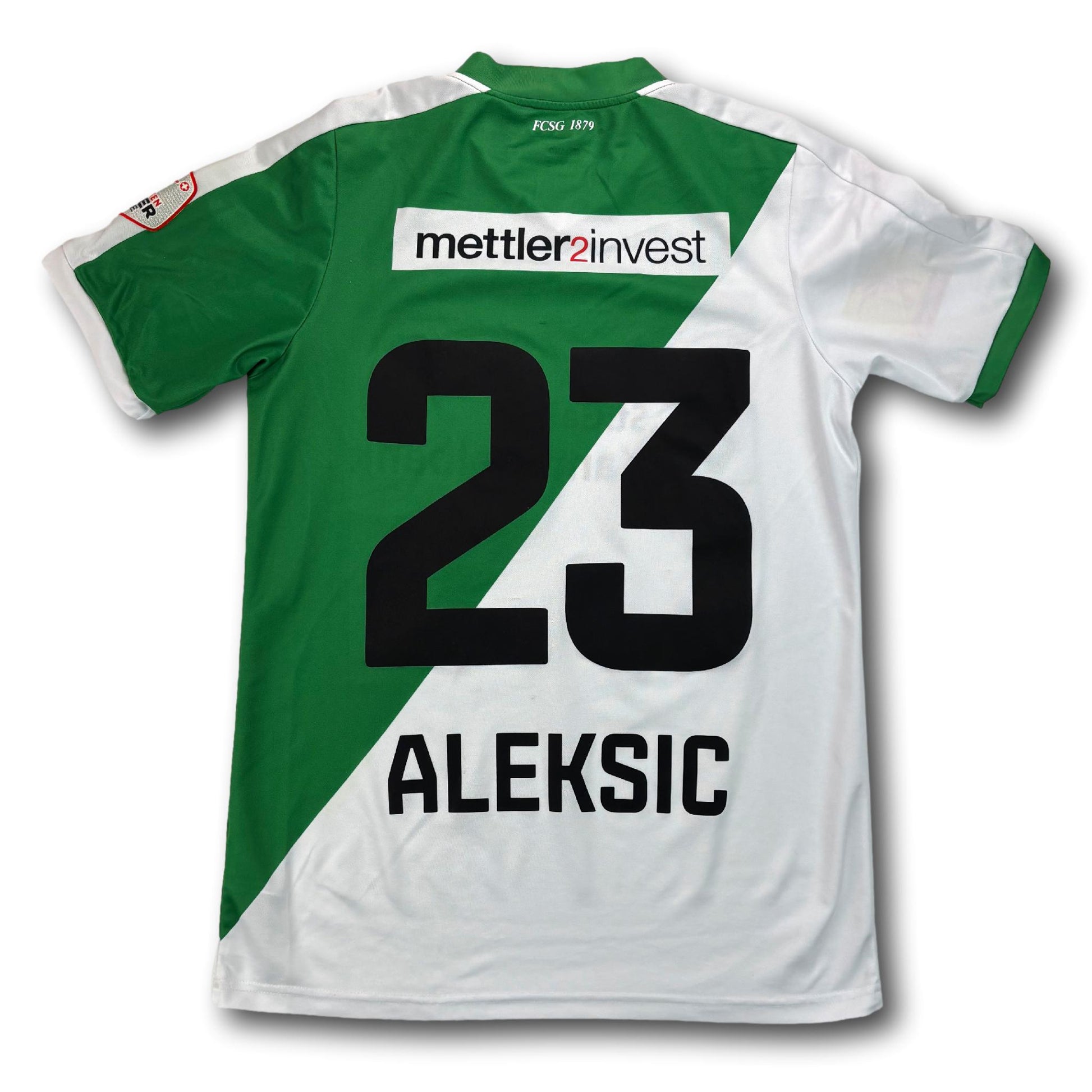 FC St. Gallen - 2016-17 - Matchworn - Heim - M - Jako - Aleksic #23