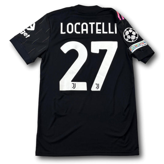 Juventus Turin - 2021-22 - Auswärts - S - adidas - Locatelli #27