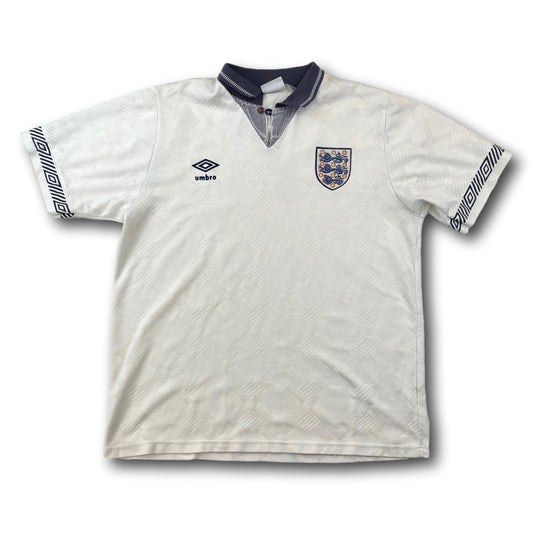 Angleterre - 1990-92 - Domicile - M - Umbro