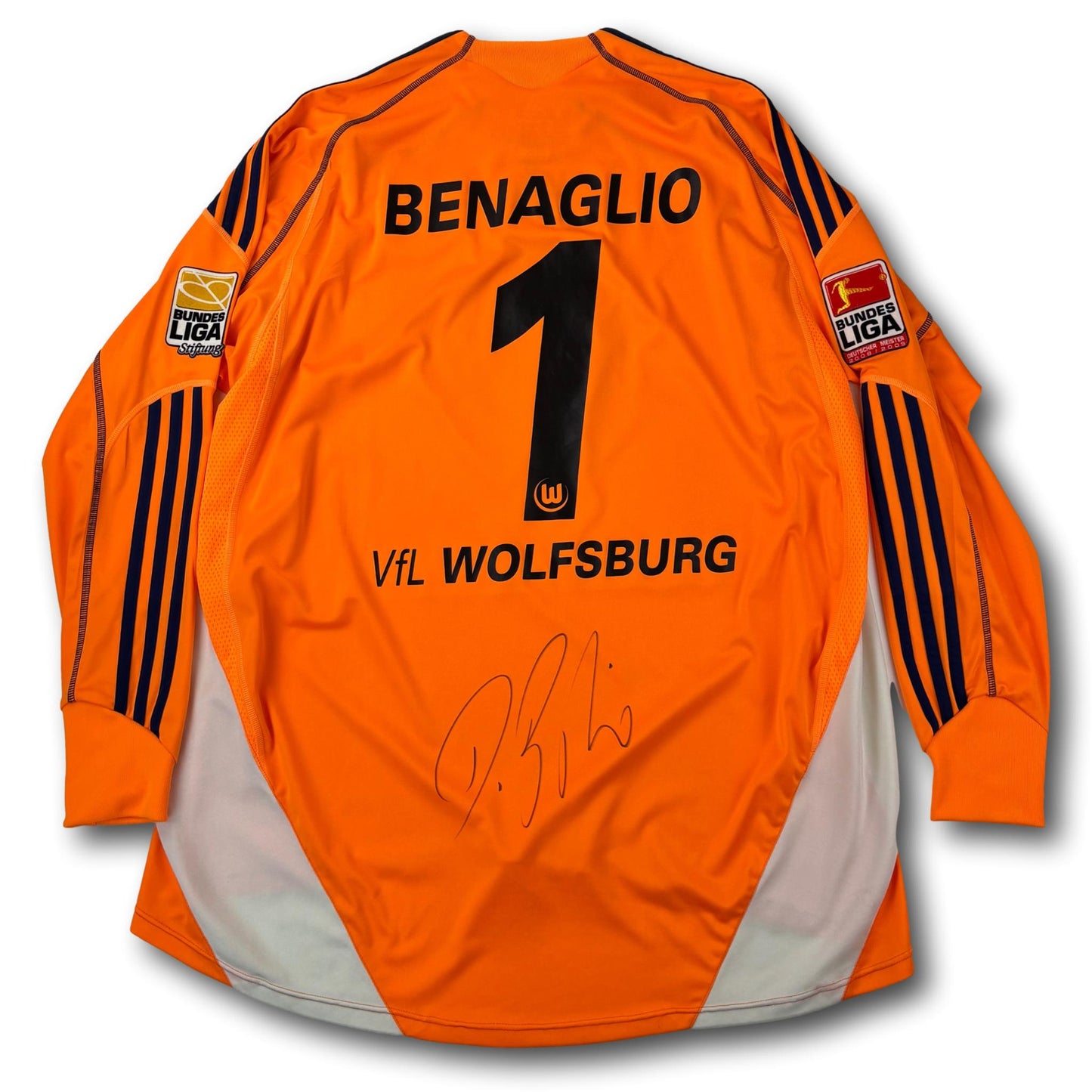 VfL Wolfsburg - 2011-12 - Torhüter - L - adidas - Benaglio #1 - signiert