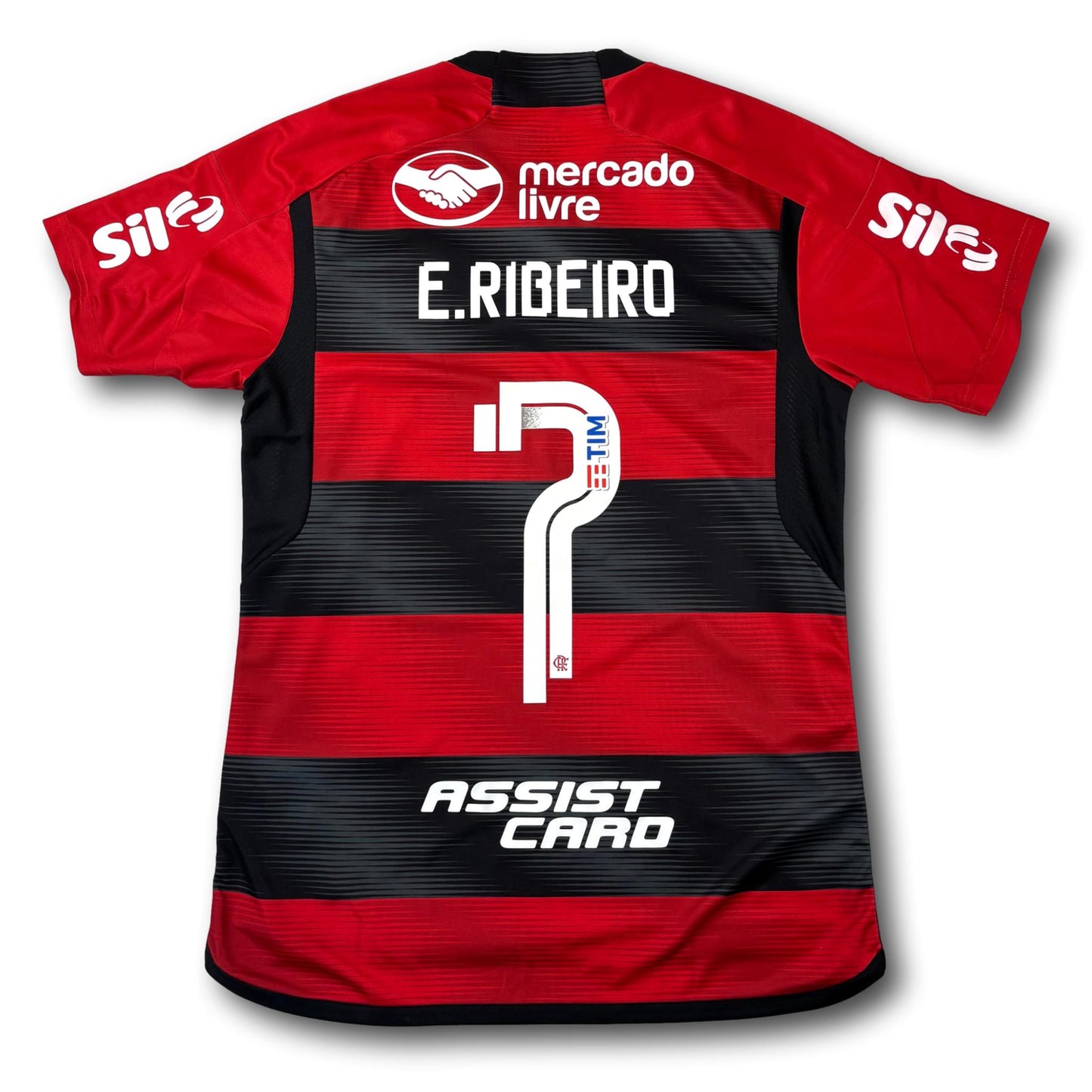 CR Flamengo - 2022-23 - Home - M - adidas - E. Ribeiro #7
